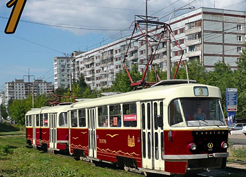 Саратовцы могут выбрать дизайн для прибывших из столицы трамваев