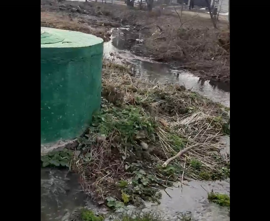 Паводок и фекалии затапливают дома и улицы Богородска