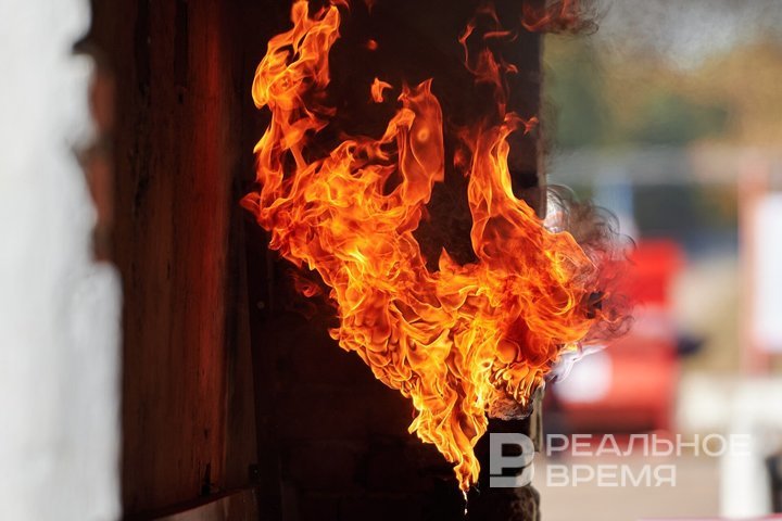 В Казани в пожаре погибла женщина