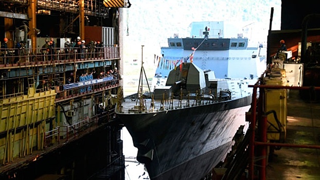 Корвет «Алдар Цыденжапов» испытал корабельное оружие в Японском море