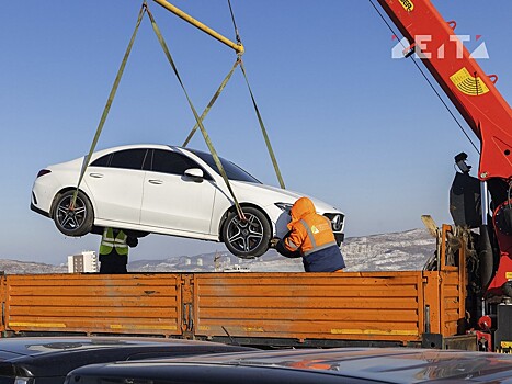 У владивостокца забрали машину за неуплату штрафов