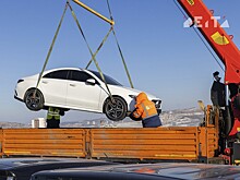 У владивостокца забрали машину за неуплату штрафов