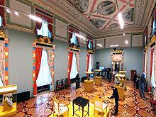 В Царском селе завершился важный этап реставрации Екатерининского дворца