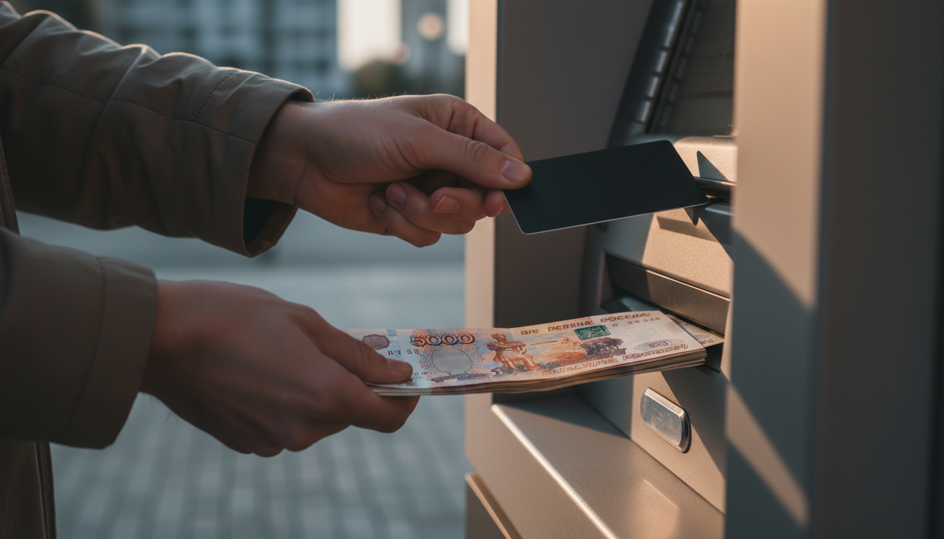 Как снять наличные с кредитной карты: проценты, комиссии и способы без переплат