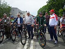 К здоровью - с ветерком. В Майкопе состоялся веломарафон