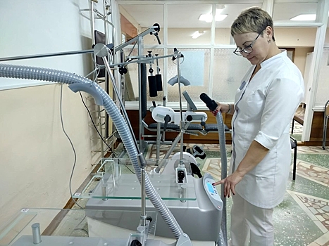 В сердобскую больницу поступило новое реабилитационное оборудование