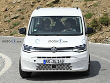 Гибрид VW Caddy замечен на тестах