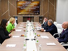 Рустам Минниханов и Оксана Лут обменялись мнениями по ключевым аспектам развития АПК Татарстана