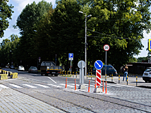 Минус островок безопасности, плюс одна полоса: на проблемном участке Пролетарской расширили проезжую часть