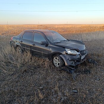 Водитель без прав устроил ДТП под Оренбургом