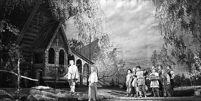 В каком доме живет русская сказка?