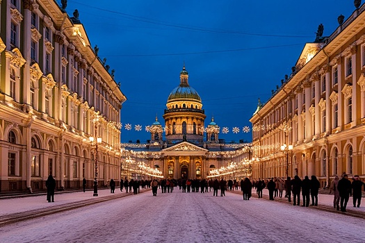 Новогодний Петербург готовится к рекордному приему гостей: ожидается более 1,2 млн туристов