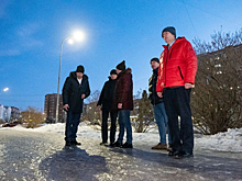 По скользкой дорожке: глава Кемерова дал бой тротуарам-каткам