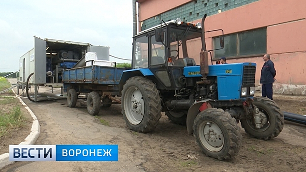 В Воронеже на очистных сооружениях испытывают инновационную технику