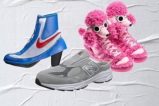 Самые странные кроссовки: adidas Yeezy, Balenciaga, Nike, Puma