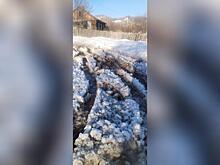 Дорога между селами очищена от снежных накатов после вмешательства прокуратуры