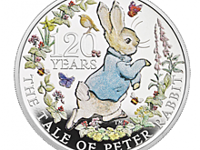 120-летие «Повести о кролике Питере» Беатрис Поттер на британских фунтах