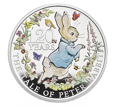 120-летие «Повести о кролике Питере» Беатрис Поттер на британских фунтах