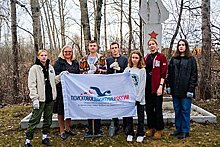 Хабаровские активисты приводят в порядок воинские мемориалы и памятники