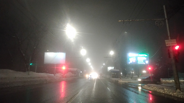 ГИБДД просит саратовцев быть осторожными на дорогах во время тумана