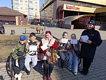 В Оренбургской области прошла информационно-пропагандистская акция «Переходи дорогу правильно!»