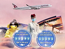 Qatar Airways получила первой пятизвездочный рейтинг Skytrax, оценивающий эффективность мер по борьбе с COVID-19