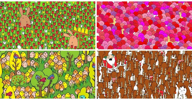 Японские тесты на старение мозга в картинках с ответами