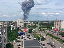 Режим ЧС объявлен в Дзержинске после взрывов на заводе