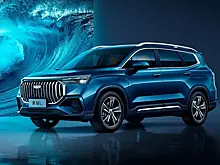 Представлен "семейный" кроссовер Geely с мотором Volvo