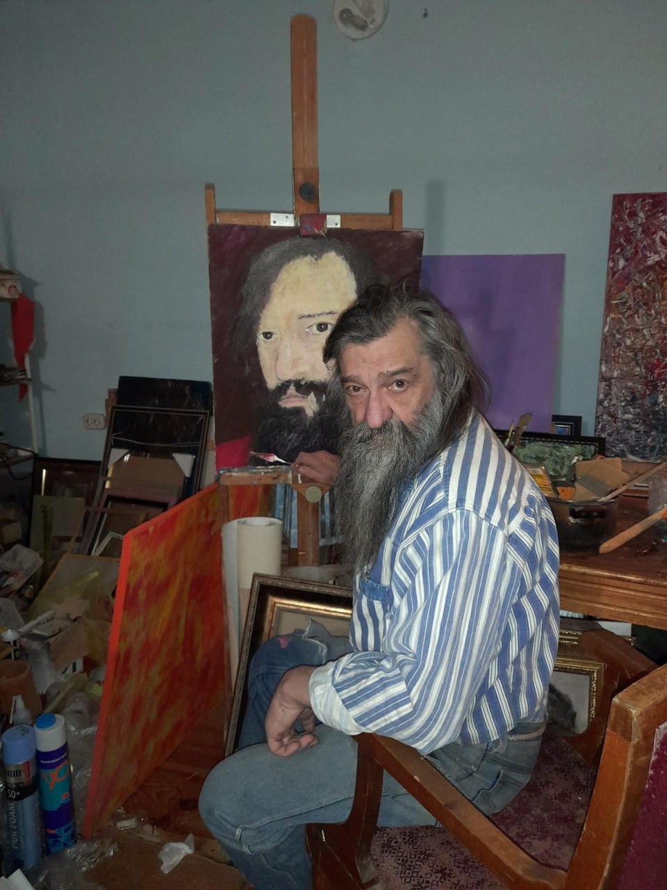 В Курске открылась юбилейная выставка художника Олега Радина