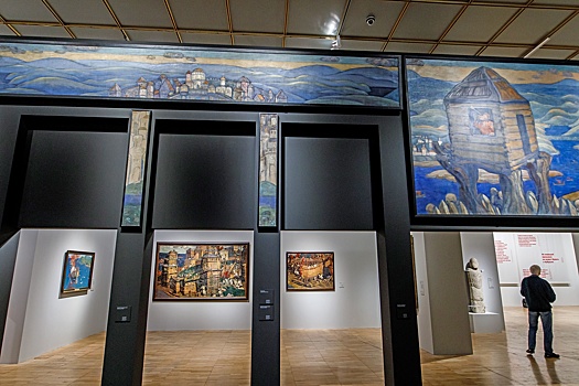 Что искал художник в истории Руси: в Новой Третьяковке открыта выставка Николая Рериха