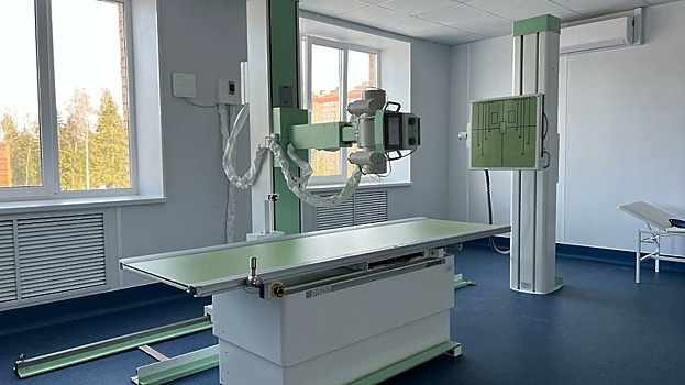 Новый рентгеноаппарат заработал в поликлинике в Лобне