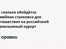 Во сколько обойдётся семейная страховка для путешествия на российский горнолыжный курорт