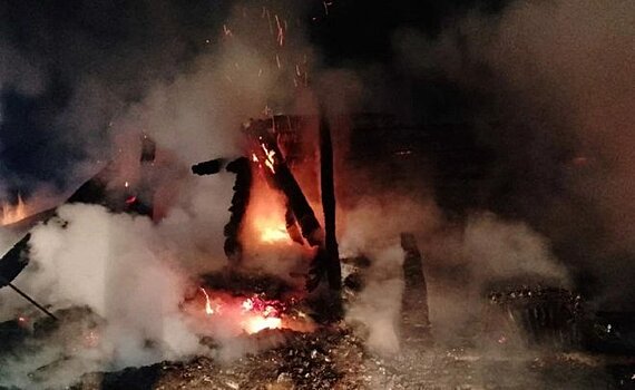 На пожаре в Альметьевском районе Татарстана погиб мужчина