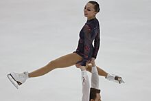 Бойкова и Козловский дважды заходили на четверной выброс в финале ЧР по прыжкам. Видео