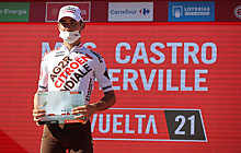 Французский велогонщик Шампуссен стал победителем 20-го этапа "Вуэльты"