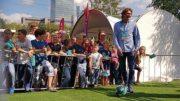 Более 600 детей пойдут в футбольные школы, посетив «Мир Футбола»