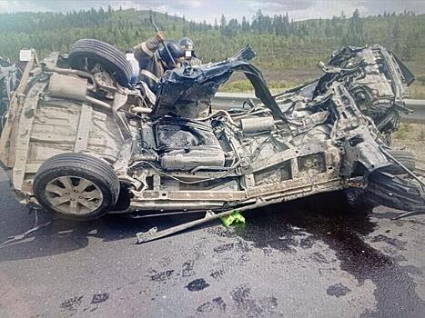 «Хонда-Фрид» и большегруз столкнулись в Хилокском районе
