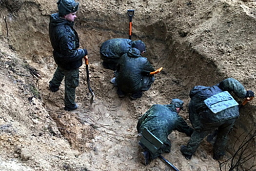 В России обнаружили захоронение 188 жертв фашистов