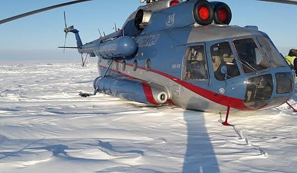 На Таймыре экстренно приземлился вертолет «дочки» «Норникеля»