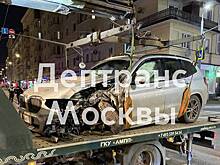 Устроивший ДТП в центре Москвы водитель получил 25 штрафов за год