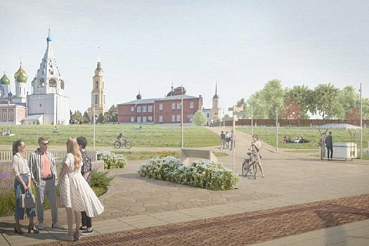 На благоустройство сквера «Блюдечко» в Коломне потребуется год