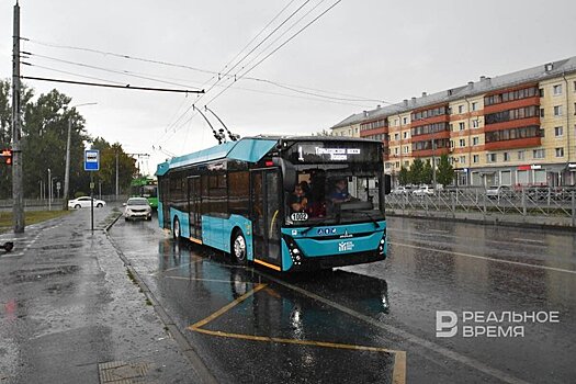 В Казани восстановлено движение троллейбусов и трамваев