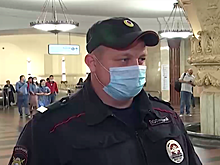 Полицейский спас упавшего на пути от усталости пассажира московского метро