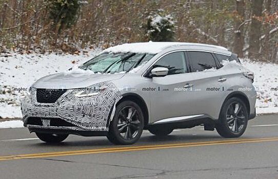 Nissan Murano демонстрирует новое лицо