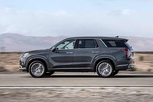 Новый Hyundai Palisade засветился на фото с почти не прикрытой оптикой