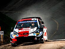 Ожье стал восьмикратным чемпионом WRC, едва не оторвав колесо на первом СУ дня Ралли Монцы