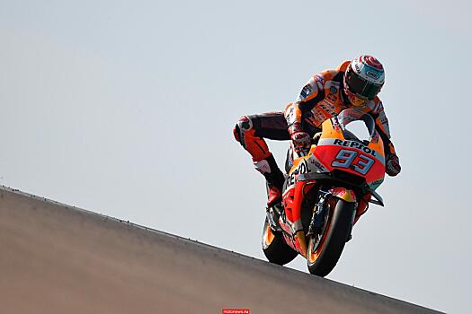 Итоги MotoGP в Арагоне: Лоренсо - в гравии, Маркес на подиуме