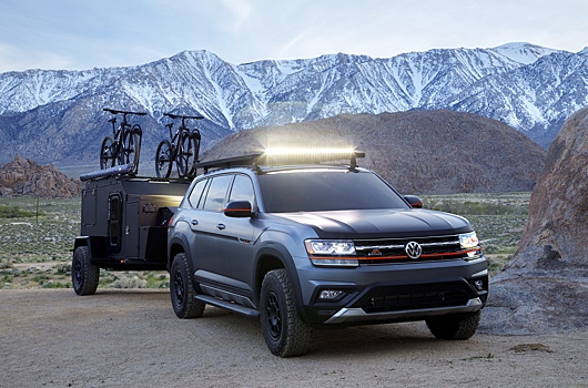 Большой кроссовер Volkswagen подготовили к экстремальным выездам на природу