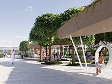 Каспийский прибрежный кластер украсят многослойными ярусами из живых растений